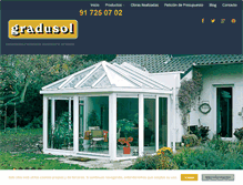 Tablet Screenshot of gradusol.es